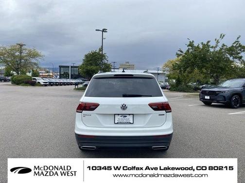 Pure White 2019 Volkswagen Tiguan 2.0T SE