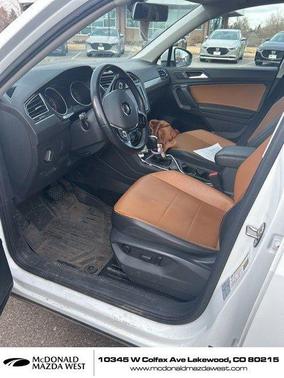 Pure White 2019 Volkswagen Tiguan 2.0T SE