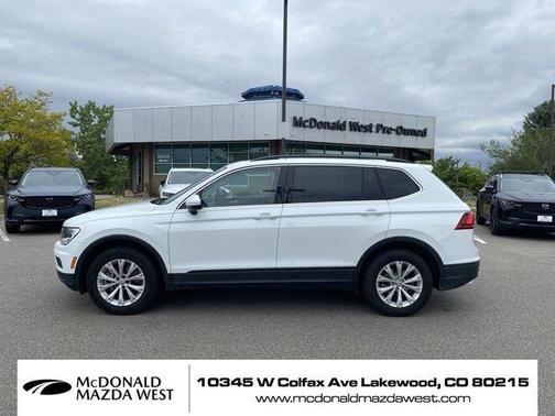Pure White 2019 Volkswagen Tiguan 2.0T SE