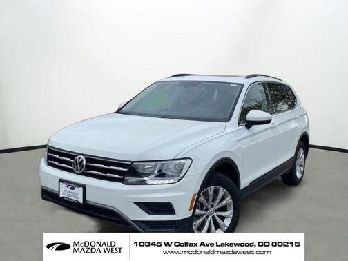 Pure White 2019 Volkswagen Tiguan 2.0T SE