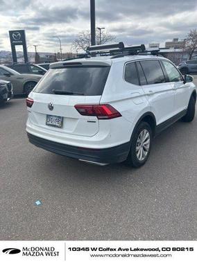 Pure White 2019 Volkswagen Tiguan 2.0T SE