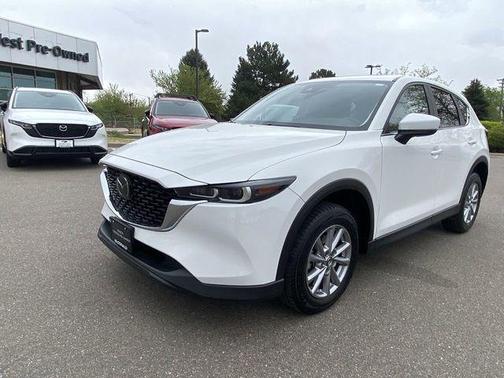 Rhodium White Metallic 2023 Mazda CX-5 2.5 S Preferred Package