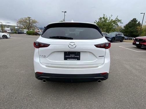 Rhodium White Metallic 2023 Mazda CX-5 2.5 S Preferred Package