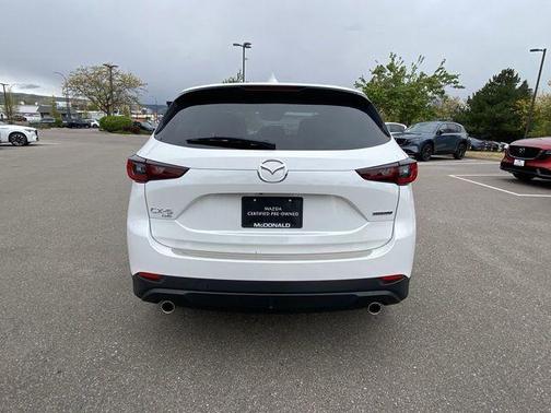 Rhodium White Metallic 2023 Mazda CX-5 2.5 S Preferred Package