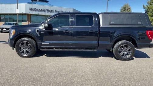 Agate Black Metallic 2022 Ford F-150 XLT