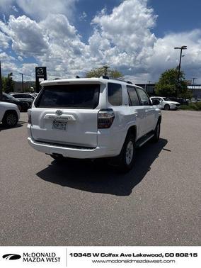 Super White 2019 Toyota 4Runner SR5 Premium