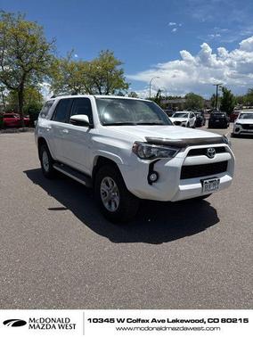 Super White 2019 Toyota 4Runner SR5 Premium