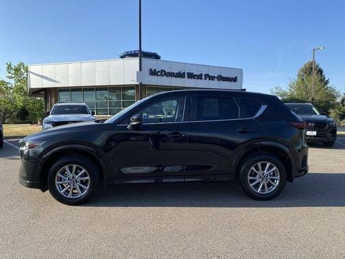 Jet Black Mica 2025 Mazda CX-5 2.5 S Preferred Package