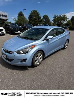Blue Sky Metallic 2011 Hyundai ELANTRA GLS