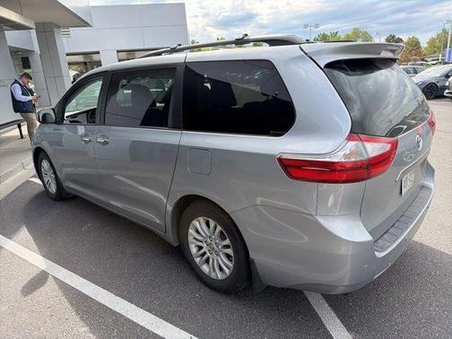 Silver Sky Metallic 2015 Toyota Sienna XLE