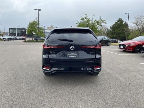 Jet Black Mica 2025 Mazda CX-70 CX-70