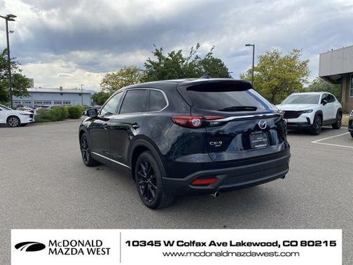 Jet Black Mica 2023 Mazda CX-9 Touring Plus