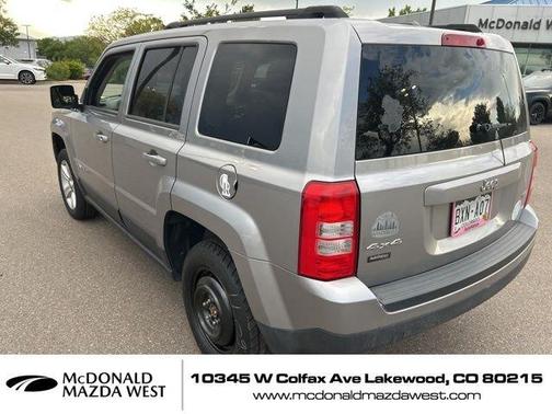 Billet Silver Metallic Clearcoat 2016 Jeep Patriot Latitude