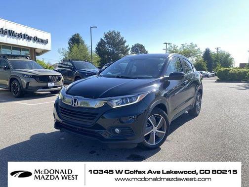 Crystal Black Pearl 2021 Honda HR-V EX