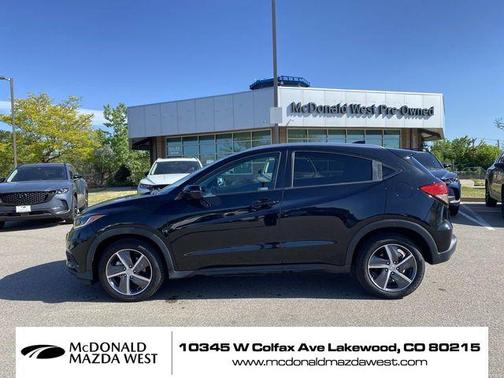 Crystal Black Pearl 2021 Honda HR-V EX