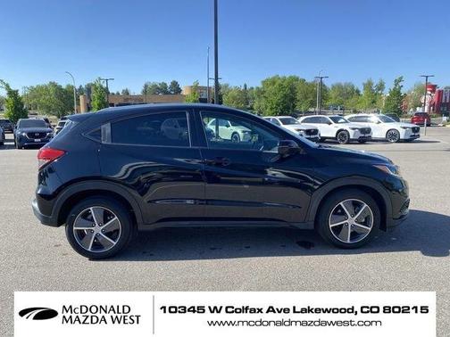 Crystal Black Pearl 2021 Honda HR-V EX