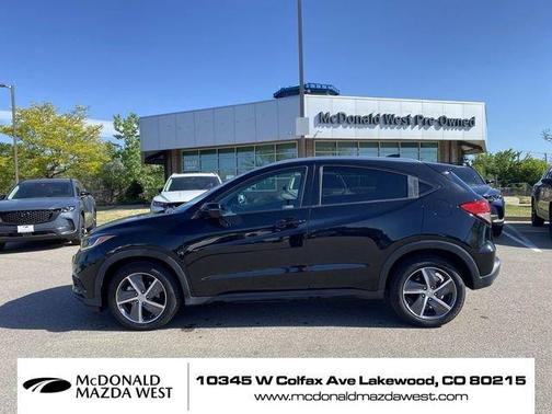 Crystal Black Pearl 2021 Honda HR-V EX