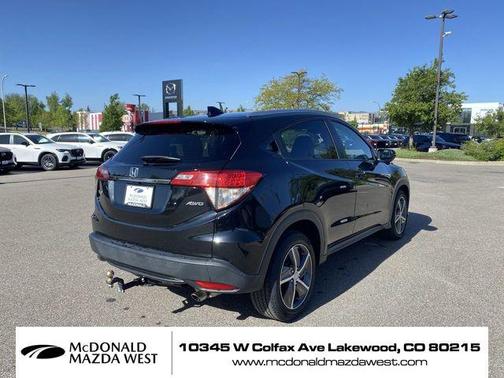 Crystal Black Pearl 2021 Honda HR-V EX