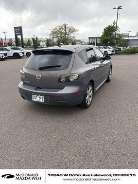 Galaxy Gray Mica 2008 Mazda Mazda3 s Grand Touring