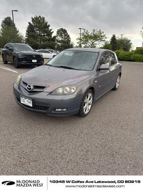 Galaxy Gray Mica 2008 Mazda Mazda3 s Grand Touring