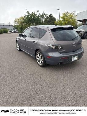 Galaxy Gray Mica 2008 Mazda Mazda3 s Grand Touring
