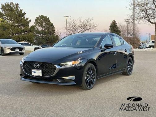 Jet Black Mica 2026 Mazda Mazda3 FWD w/Select Package