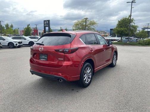 Soul Red Crystal Metallic 2024 Mazda CX-5 Select