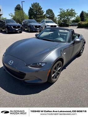 Machine Gray Metallic 2019 Mazda MX-5 Miata Grand Touring