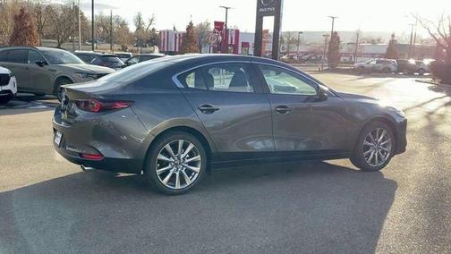 Machine Gray Metallic 2026 Mazda Mazda3 FWD w/Preferred Package