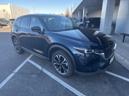 Deep Crystal Blue Mica 2023 Mazda CX-5 2.5 S Premium