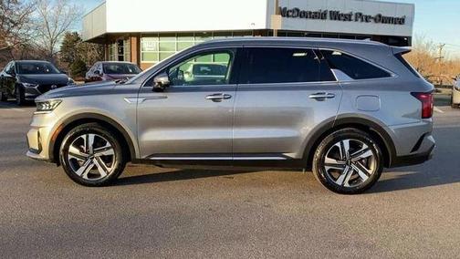Steel Gray 2023 Kia Sorento Hybrid SX Prestige