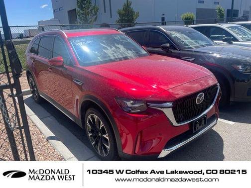 Soul Red Crystal Metallic 2024 Mazda CX-90 PHEV Premium Plus