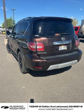 Mocha Almond 2017 Nissan Armada Platinum
