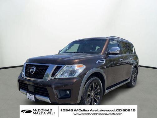 Mocha Almond 2017 Nissan Armada Platinum