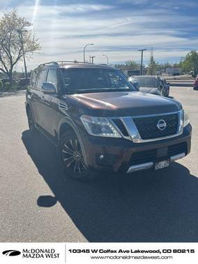 Mocha Almond 2017 Nissan Armada Platinum