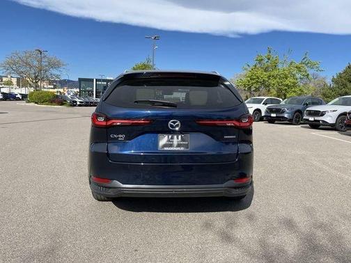 Deep Crystal Blue Mica 2024 Mazda CX-90 PHEV Preferred