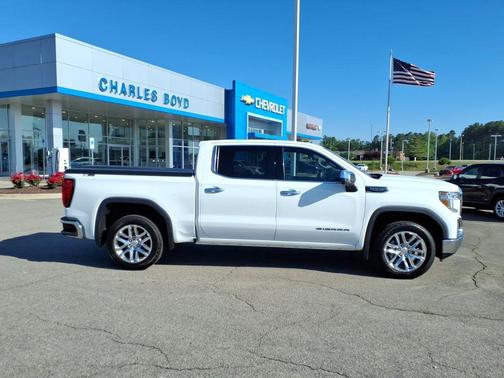 Summit White 2021 GMC Sierra 1500 SLT