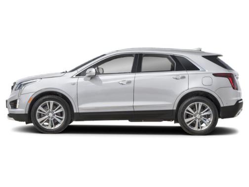 Crystal White Tricoat 2025 Cadillac XT5 Premium Luxury