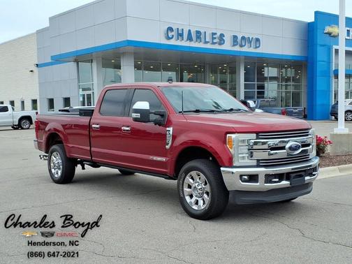 Ruby Red Metallic 2017 Ford F-250 Lariat