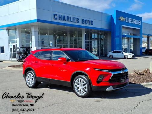 Red Hot 2024 Chevrolet Blazer 3LT