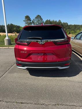 Radiant Red Metallic 2021 Honda CR-V 2WD EX-L