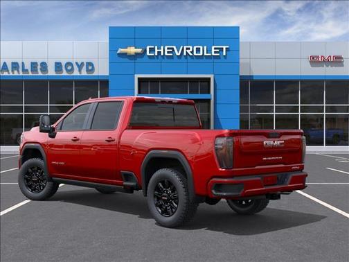 Volcanic Red Tintcoat 2026 GMC Sierra 2500 AT4