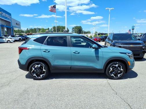 Pluton Blue 2025 Kia Seltos EX