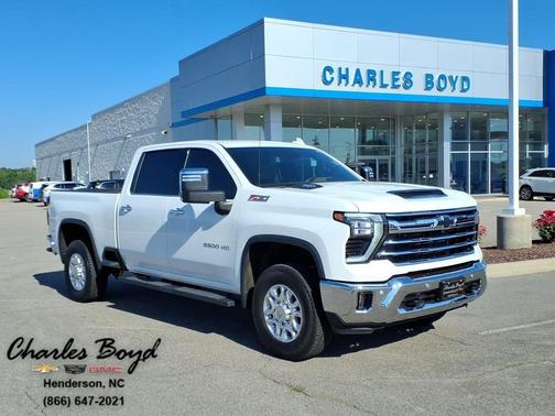 Summit White 2024 Chevrolet Silverado 2500 LTZ