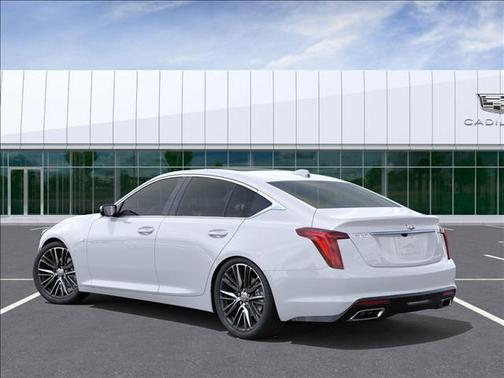 Vibrant White Tricoat 2026 Cadillac CT5 Premium Luxury