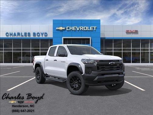 Summit White 2026 Chevrolet Colorado Trail Boss