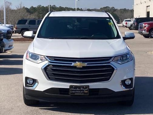 Summit White 2019 Chevrolet Traverse LT Cloth