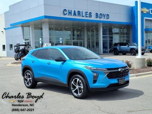 Marina Blue Metallic 2025 Chevrolet Trax FWD 1RS