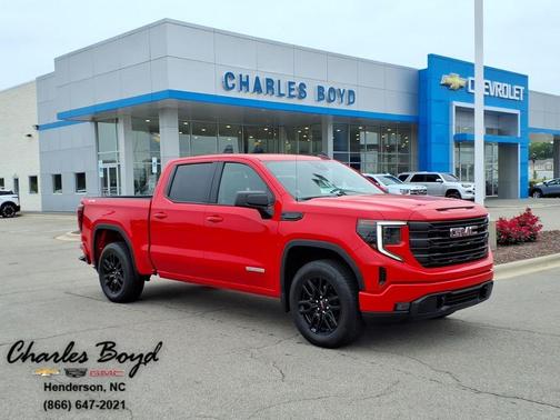 Cardinal Red 2024 GMC Sierra 1500 Elevation