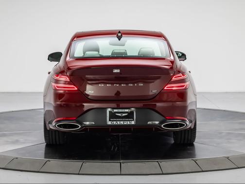 Cavendish Red 2026 Genesis G70 3.3T RWD Sport Prestige